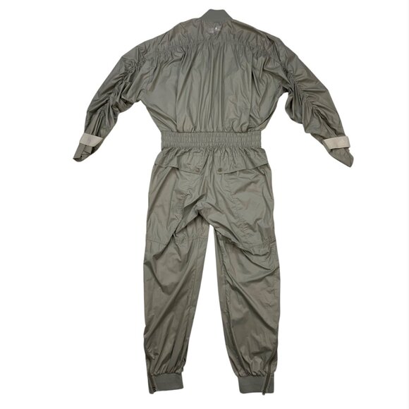 Adidas By Stella McCartney Woven All In One Jumpsuit S Tech Chrome Athletic - Picture 14 of 16